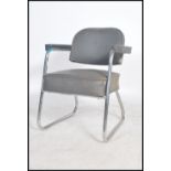 A retro 20th century office Industrial armchair be