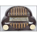 A 1930s/40s vintage French Sonorette valve radio o