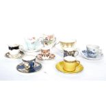 A collection of mostly 19th and 20th century ceramics to include a Royal Doulton bowl having a