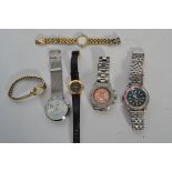 A collection of watches to include ladies Rotary, Pierre Cardin, Michael Kors, CS Collection, Triton