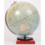 A good vintage c1940's ' Philips Standard Globe ' school / desktop educational study globe. Makers