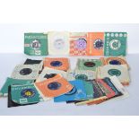 A collection of vintage 1960's onwards vinyl 45rpm 7" singles from various artists to include