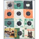 A collection of 7" singles and EP's all featuring The Beatles to include The Beatles For Sale, The
