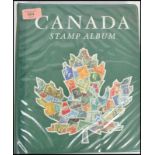 Canada stamps: a used collection in a pre printed SG album from 1868 to 1980s including various.