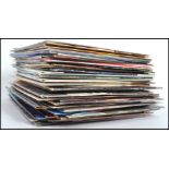 A collection of vinyl long play LP records by various artists to include Squeeze, Peter Straker,