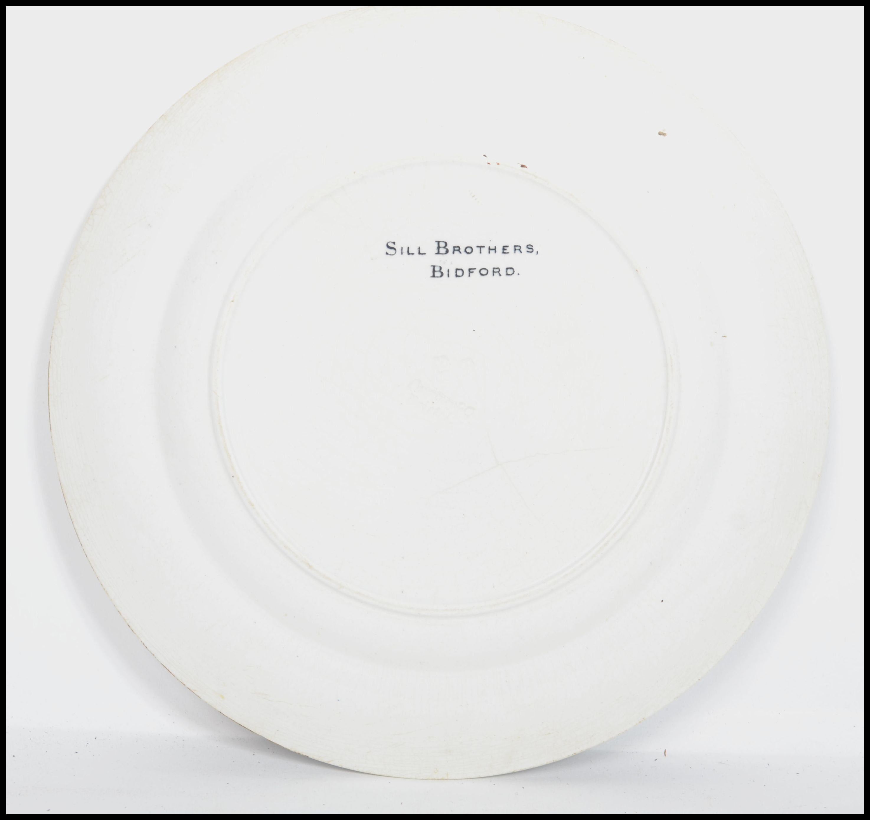 A 19th century decorative plate ' A Present from Bidford ' depicting William Shakespeare over - Image 4 of 5