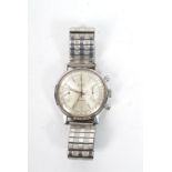 A gents vintage 1960's / 1970's Avia watch. Polished 36mm steel round case with its original