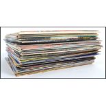 A collection of vinyl long play LP records to include The Beatles, The Police, Dr Hook, Hot