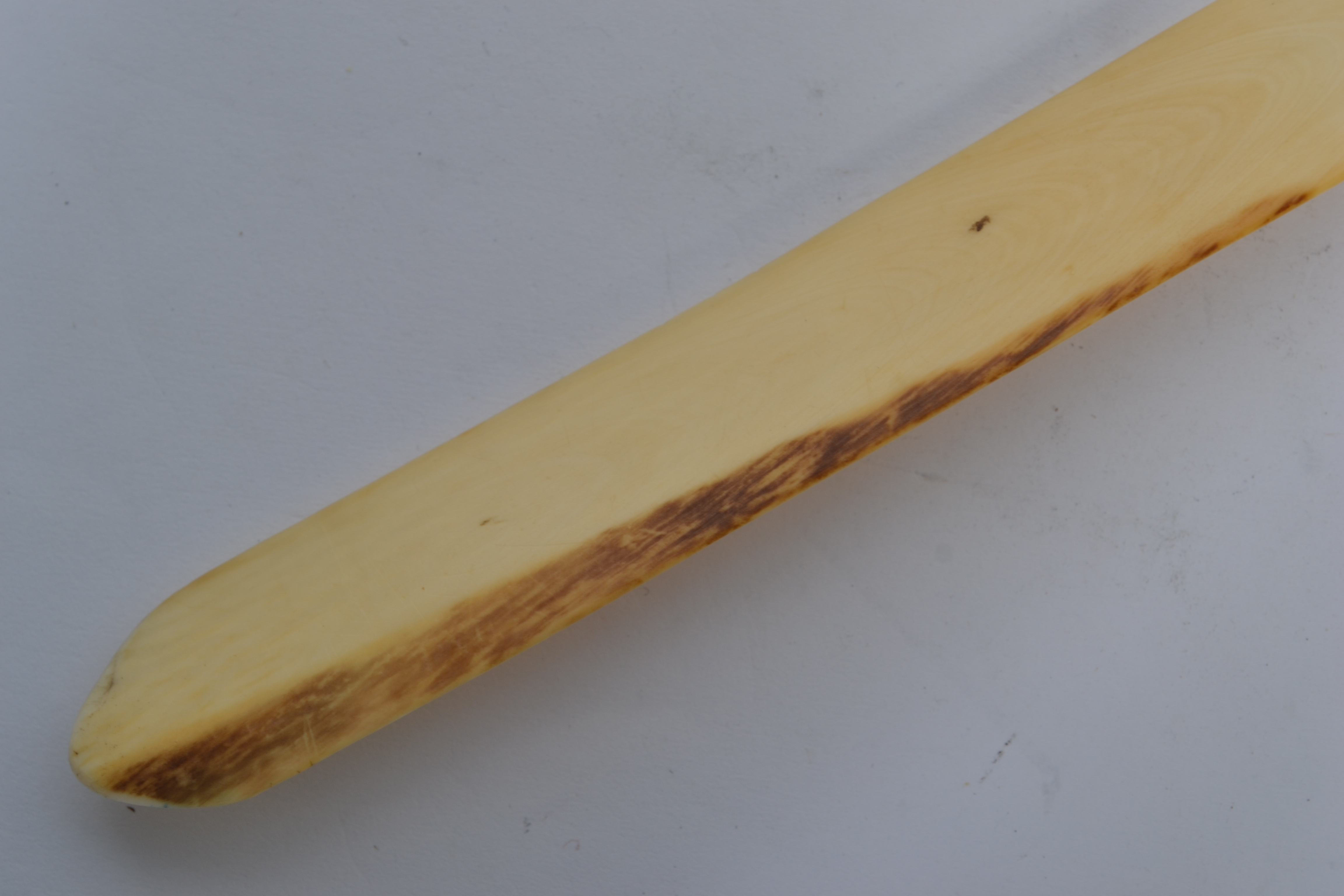 A 19th century Dieppe ivory carved letter opener / - Image 6 of 6