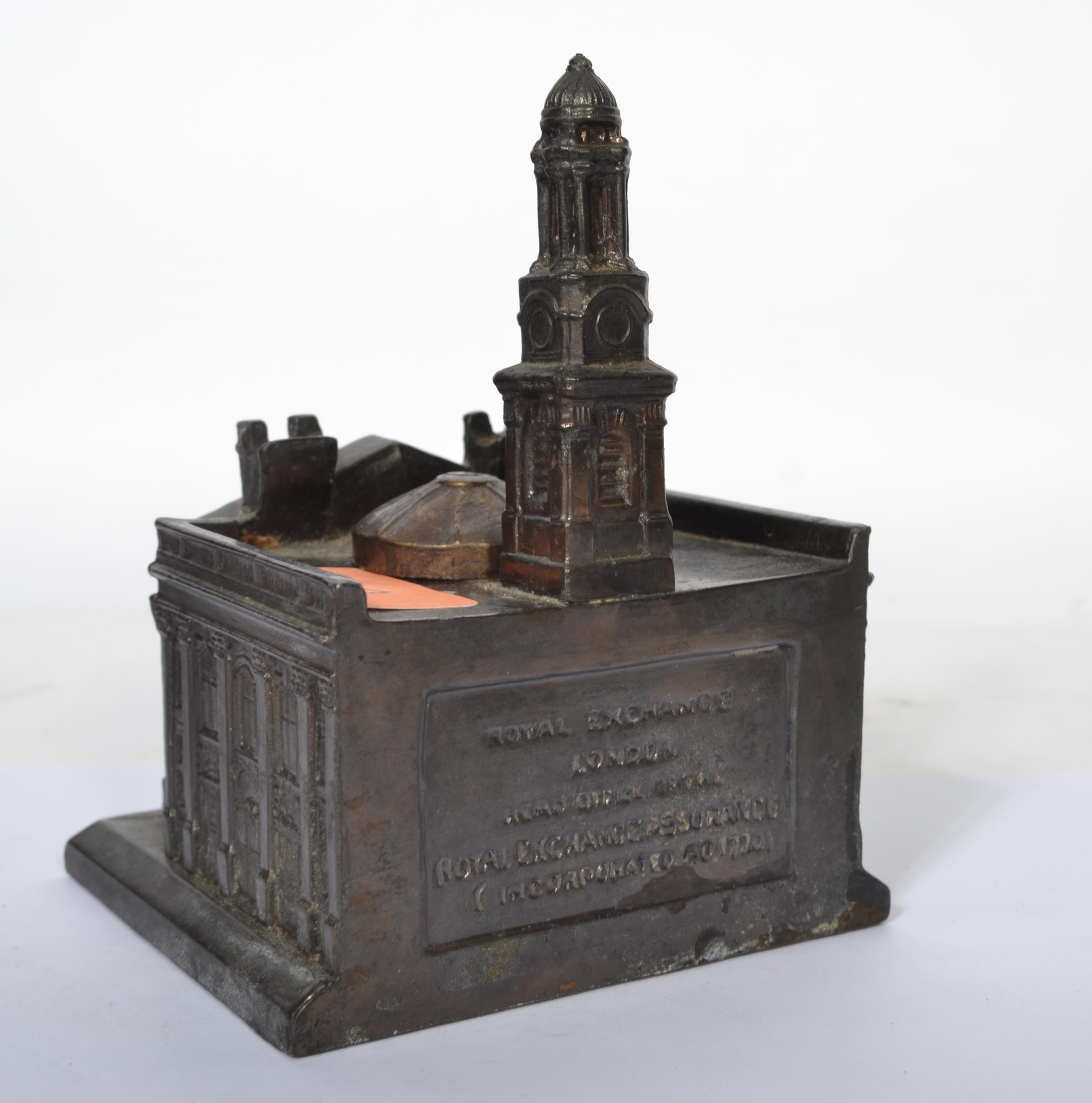 An early 20th century Bicentenary novelty inkwell - Image 4 of 6