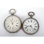 Two vintage 20th century pocket watches one being