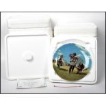 A collection of vintage Wedgwood Danbury Mint Lord Of The Rings cabinet plates to include Dawn At