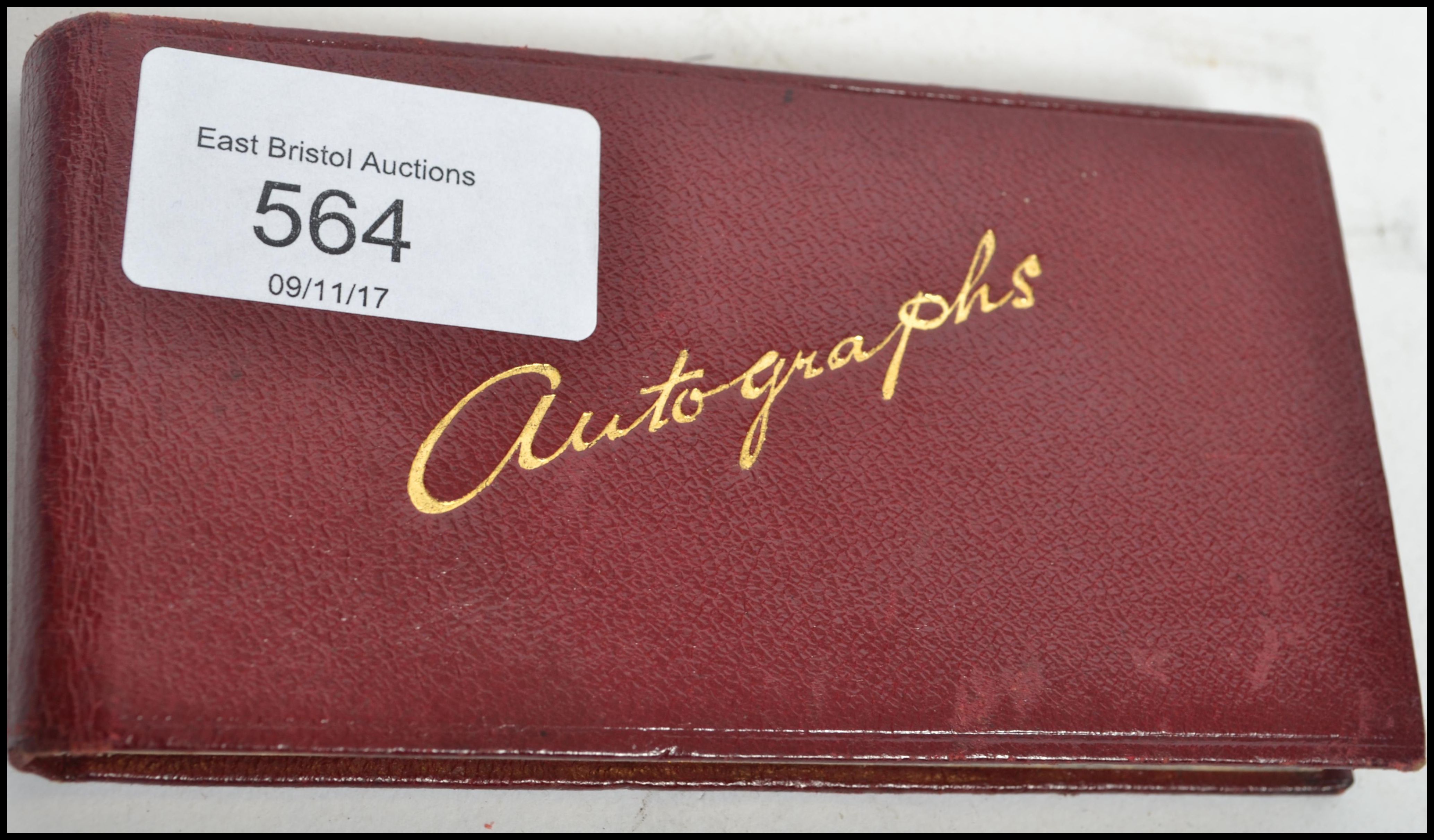 Autograph Book; a good likely c1940's autograph book - featuring many stars of film / radio. Most - Image 23 of 23