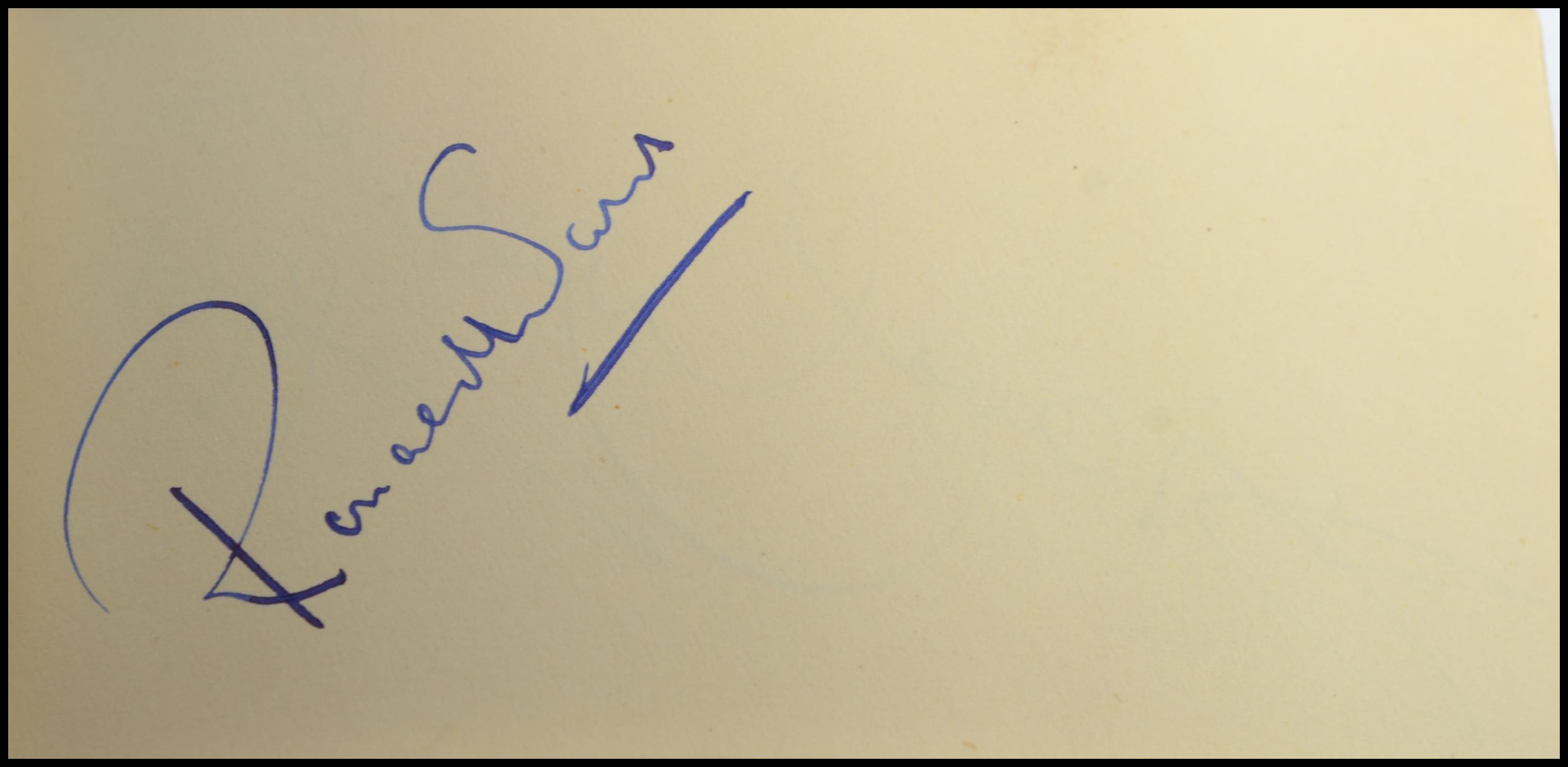 Autograph Book; a good likely c1940's autograph book - featuring many stars of film / radio. Most - Image 17 of 23