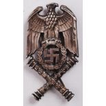 GERMAN ASSAULT CAP BADGE