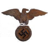 GERMAN NAZI CAP BADGE