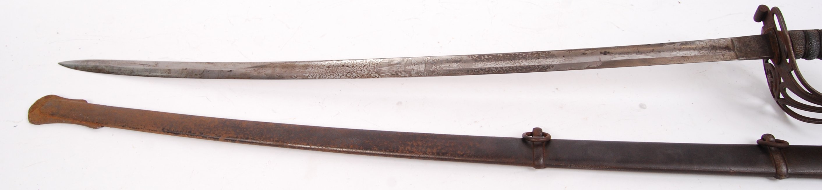 VICTORIAN SOMERSETSHIRE RIFLES SWORD - Image 3 of 5