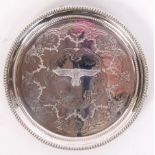 THIRD REICH SILVER PLATED DISH