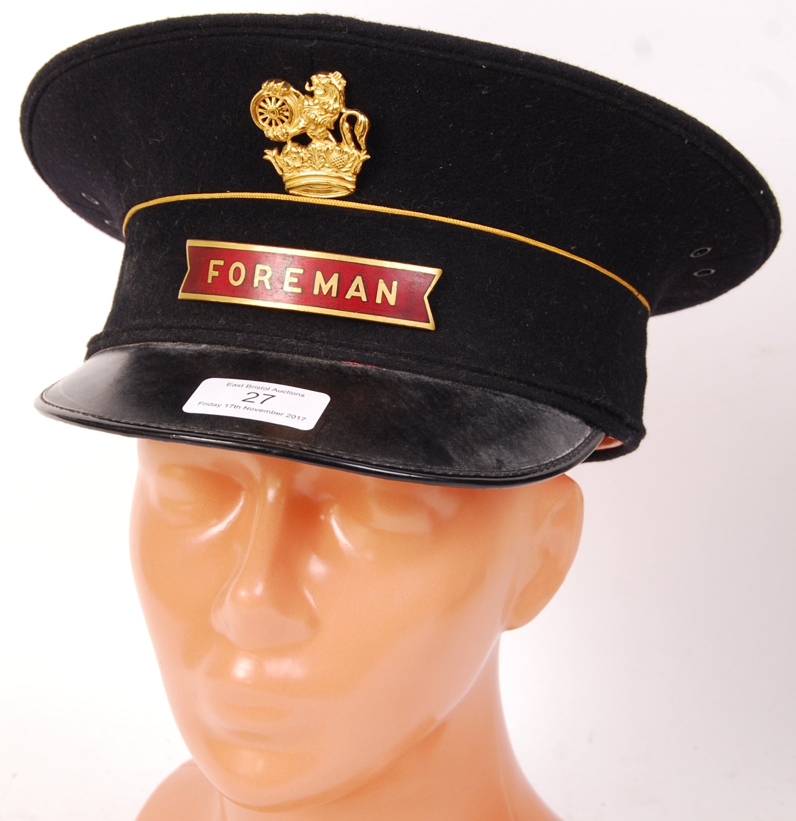 BRITISH RAIL FOREMAN HAT