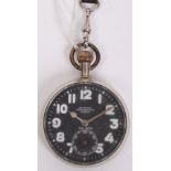 RARE WWI ROYAL FLYING CORP POCKET WATCH