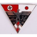 REPRODUCTION GERMANY JAPAN BADGE