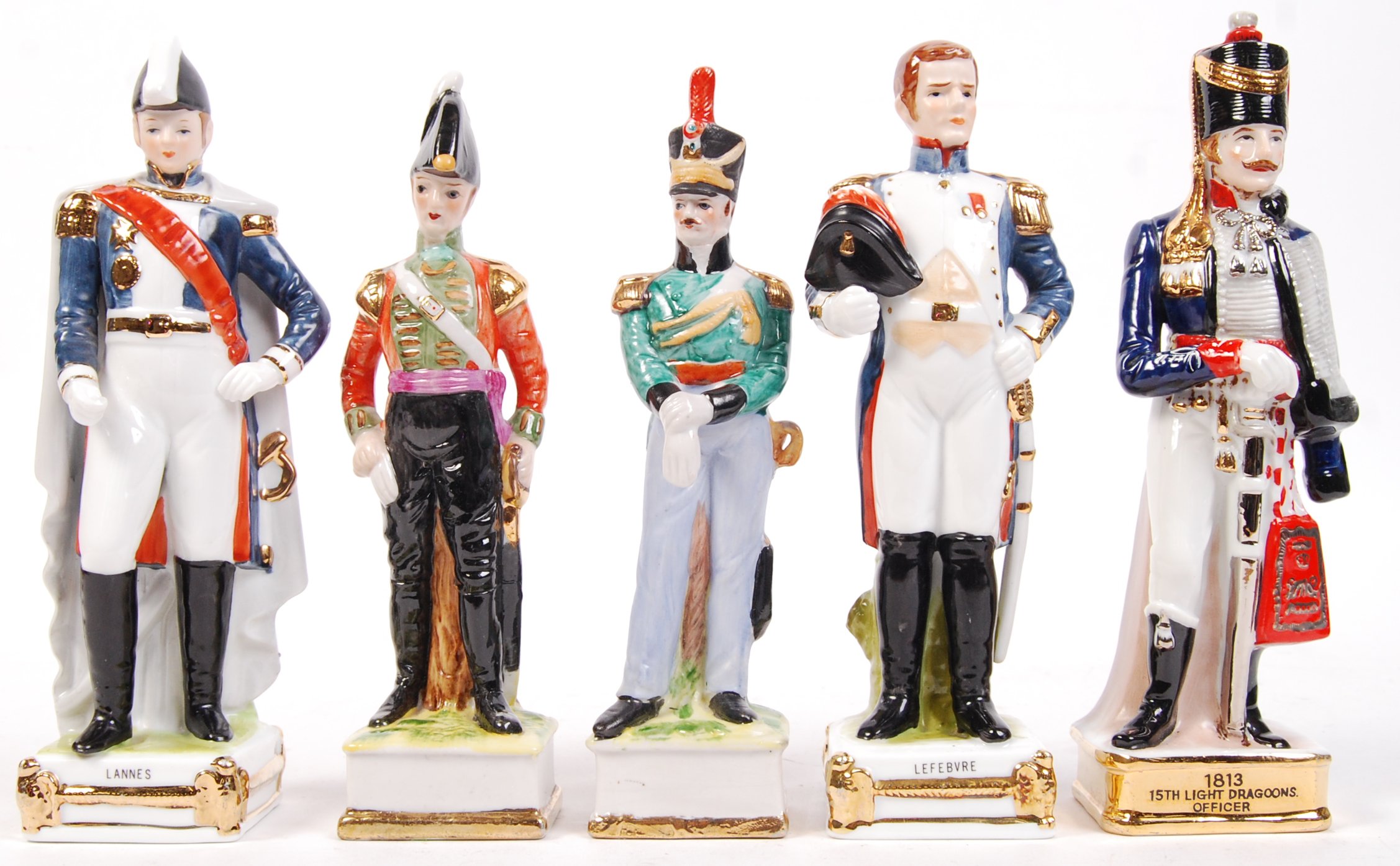 NAPOLEONIC PORCELAIN FIGURES