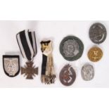 ASSORTED NAZI MEDALS & BADGES