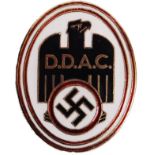 GERMAN AUTOMOBILE CLUB BADGE