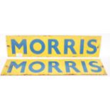 ORIGINAL MORRIS MOTORS ENAMEL SIGNS