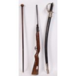 DIANA AIR RIFLE, SWORD & KNOPKERRIE