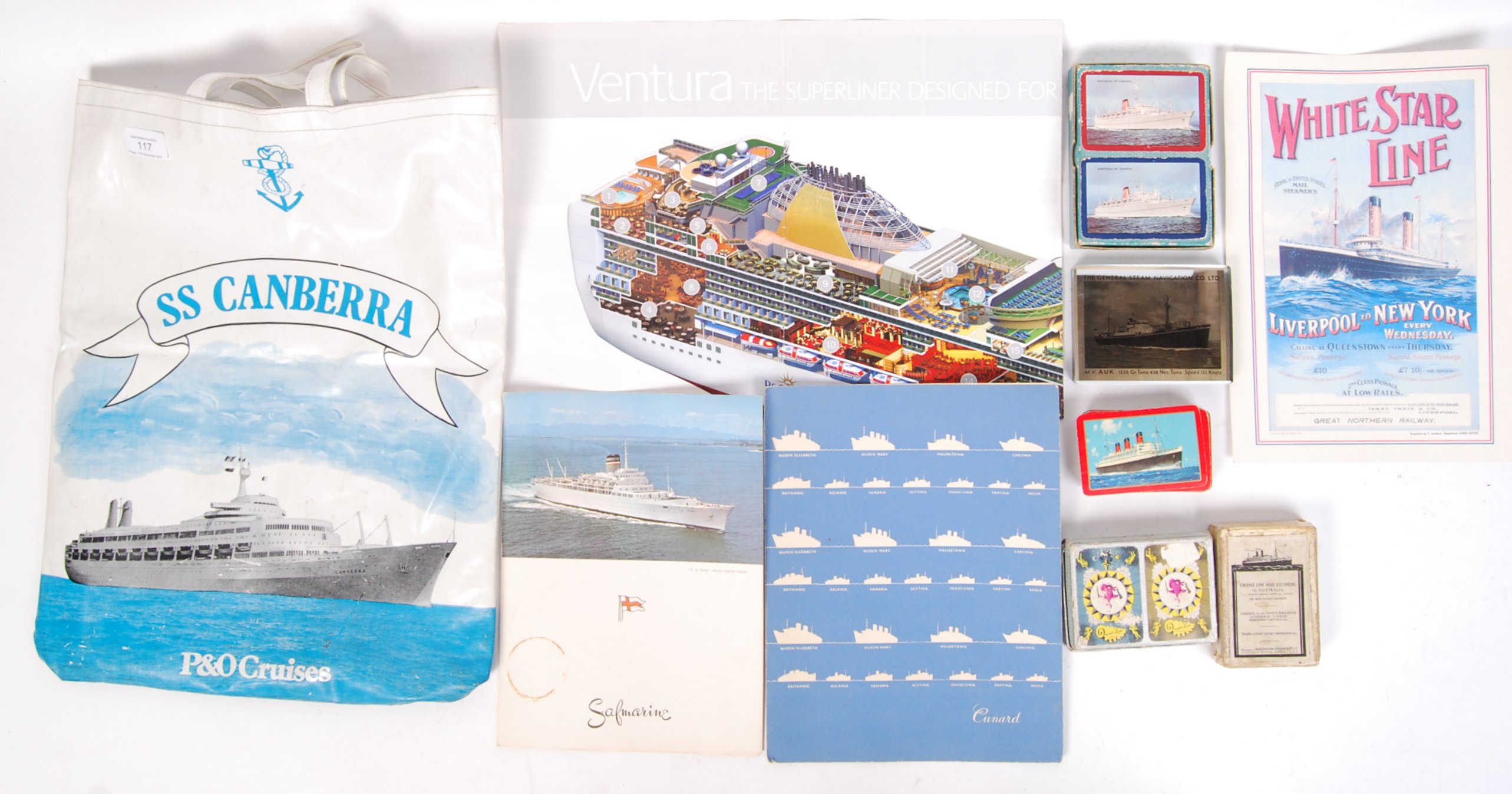 CRUISE SHIP MEMORABILIA