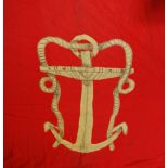 RARE EARLY 20TH CENTURY LORD HIGH ADMIRAL FLAG