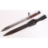 WWI GERMAN BUTCHER BAYONET