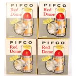 PIFCO RED DOME LAMPS