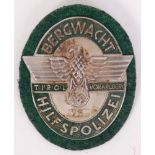 GERMAN BERGWACHT HILFSPOLIZEI PATCH