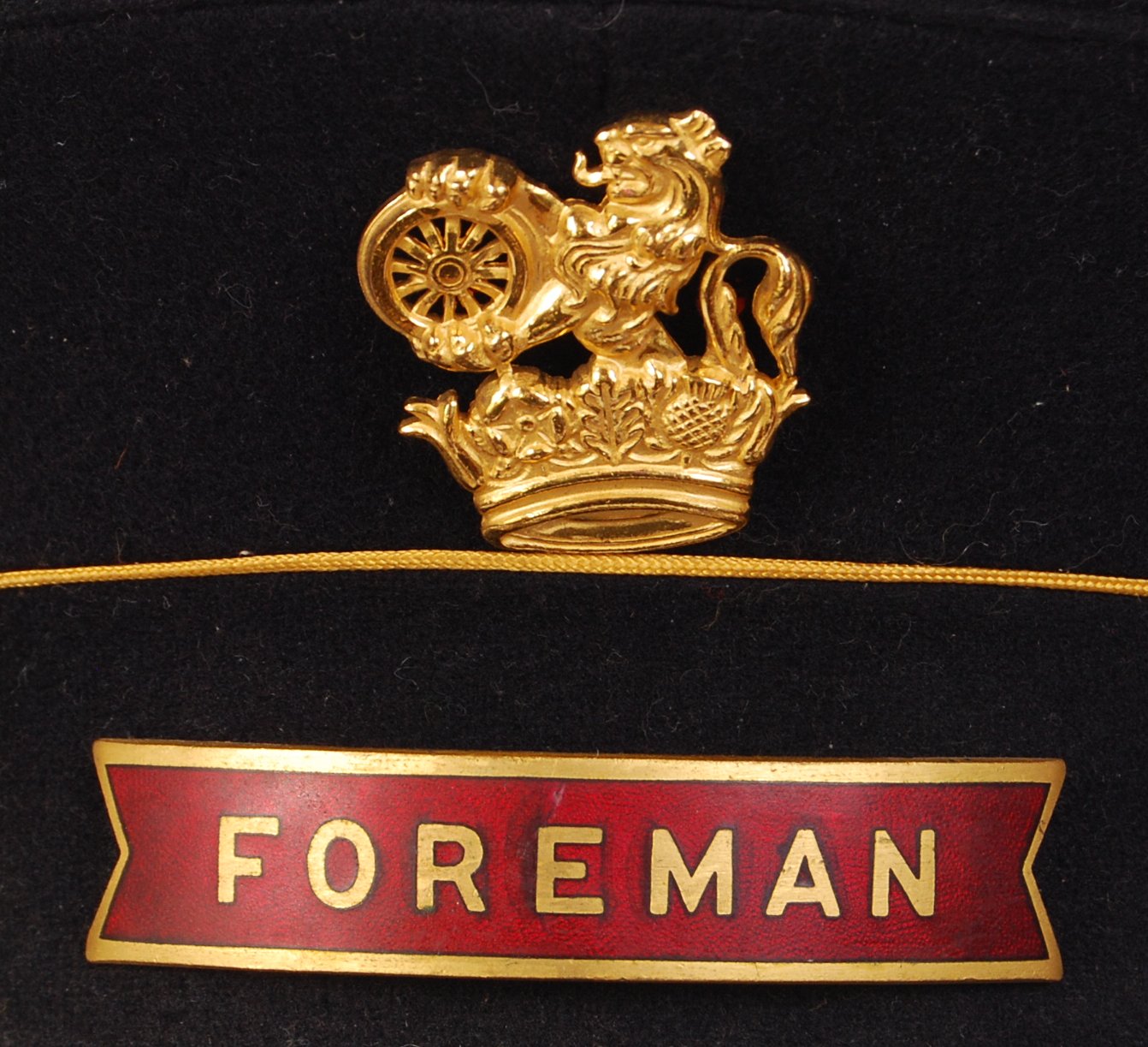 BRITISH RAIL FOREMAN HAT - Image 2 of 3