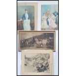 A group of vintage 20th century prints to include