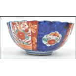 A 19th century Oriental Chinese ceramic bowl of sc