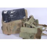 1937 Pattern Web Equipment ( also known as ' 37 Webbing ' ) to include straps basic pouches,