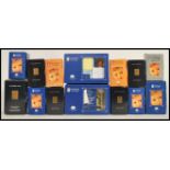 A collection of fourteen boxed Goebel Hummel club boxed figurines to include A sweet Offering,
