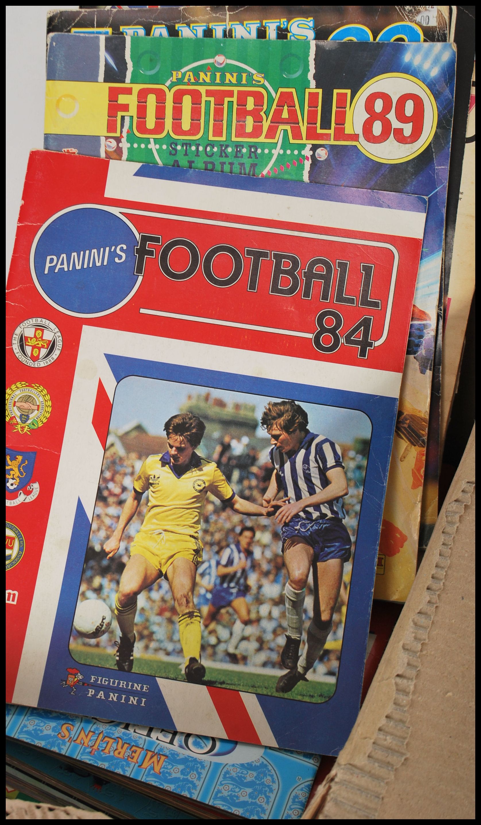 A large collection of vintage Panini and Merlin football premier league sticker albums to include - Image 4 of 4