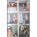 Vinyl Records Michael Jackson - set of five 7" Picture disc vinyl 45rpm singles and booklet in a