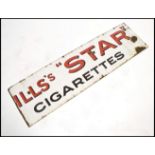 Enamel Advertising Sign - A vintage first half of the 20th century enamel point of advertising