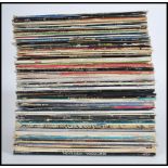 Vinyl Records - A collection of vinyl long play LP record albums and 12" singles featuring various