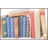 A collection of Antique books dating from the 19th century from various authors to include Poems