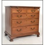 A 19th century  mahogany bachelors chest. Of good proportions having a configuration of  short
