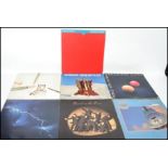 A collection of long play vinyl LP records to incl