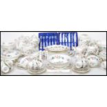 An Aynsley ' Pembroke ' pattern porcelain  dinner service, consisting of many items to include 12