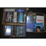 A large collection of DVD's to include films, historical documentary, travel classic TV box sets etc