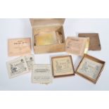 A collection of vintage 20th century Gold Leaf square sheets predominately by the makers W.